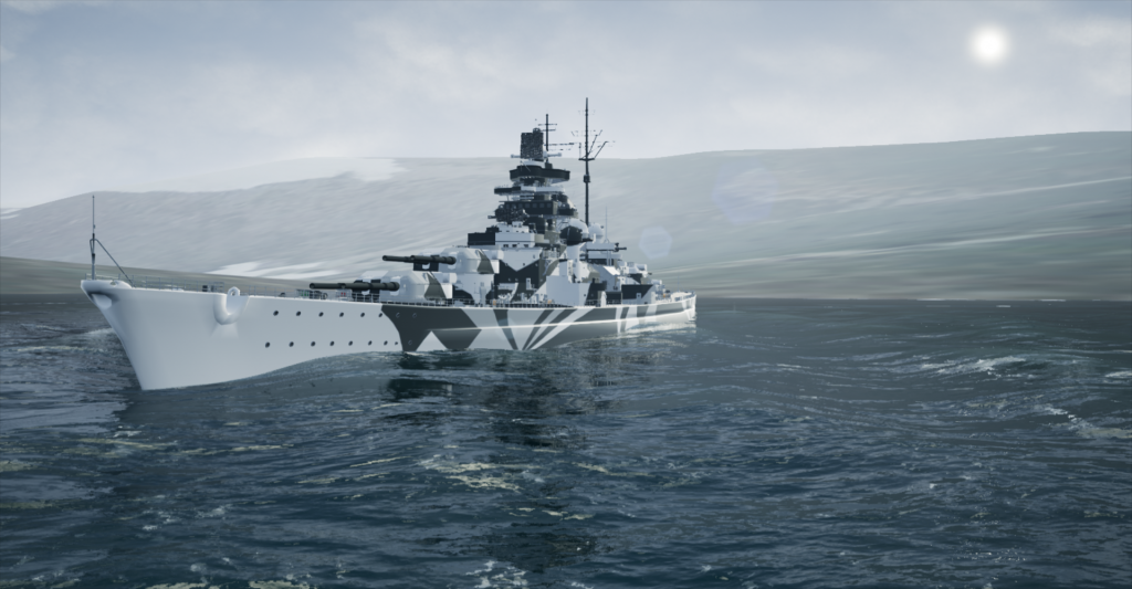 Tirpitz Kåfjord September 9th 1942 1710
